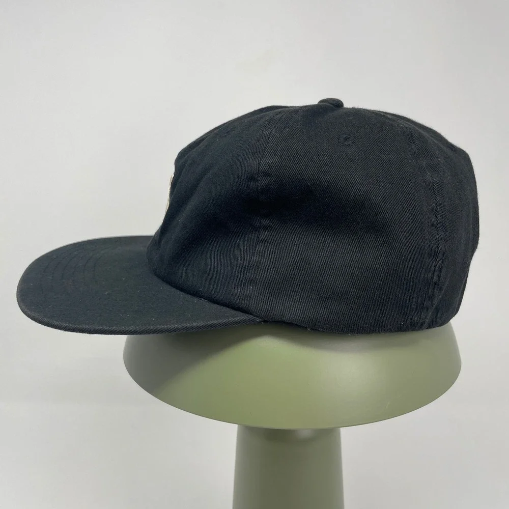 Born X Raised Los Angeles Black Strapback Dad Hat Embroidered X Logo USA Rare - Picture 3 of 9